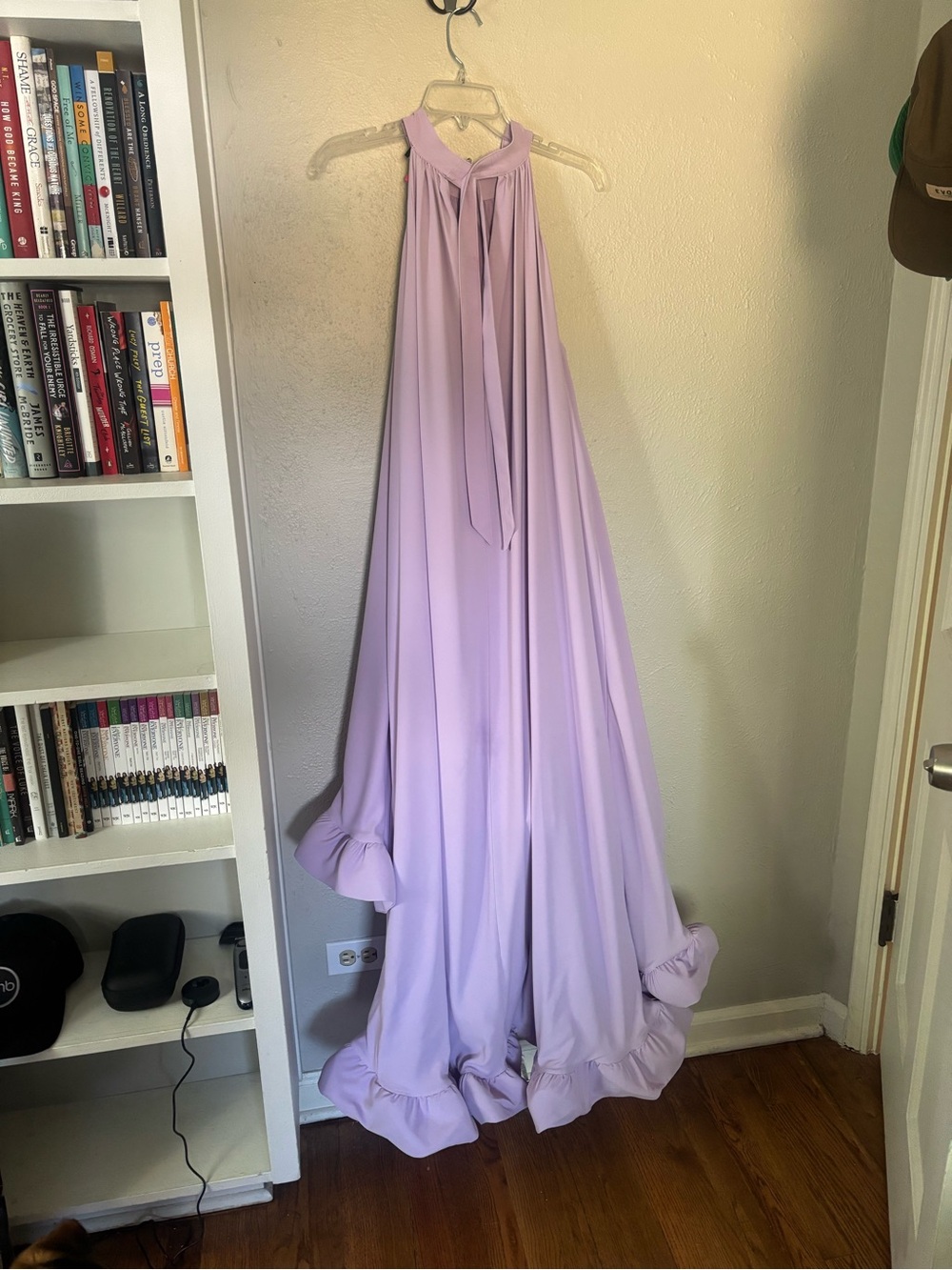 Eloquii Lilac Halter Dress - Picture 6 of 8